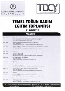 Temel Yoğun Bakım Eğitim Toplantısı